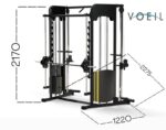 Crossover e Smith Machine Voeil VCS - 3000