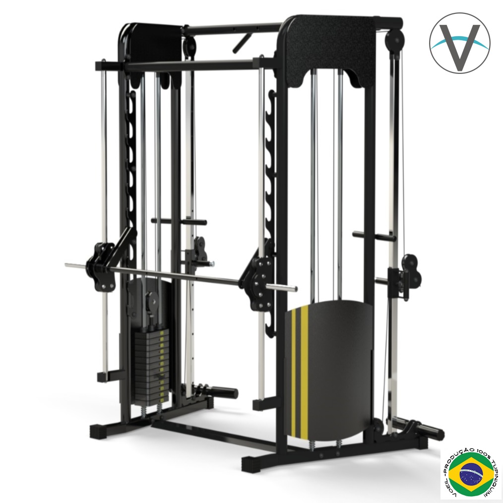 Crossover e Smith Machine Voeil  VCS - 3000