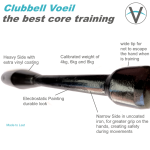 Clubbell | 8kg | Treino Superiores | Voeil | Vc8 - Imagem 4