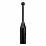 Clubbell Voeil de 6 kg preto, inteiro e centrado sobre fundo branco