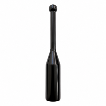 Clubbell Voeil de 6 kg preto, inteiro e centrado sobre fundo branco