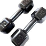 Par De Halteres Vinil | 10kg | Sextavado | Voeil | Vh10