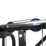 Cross Over Profissional 150 kg - detalhe da base e pesos