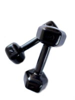 Par De Halteres De Vinil 3kg Voeil