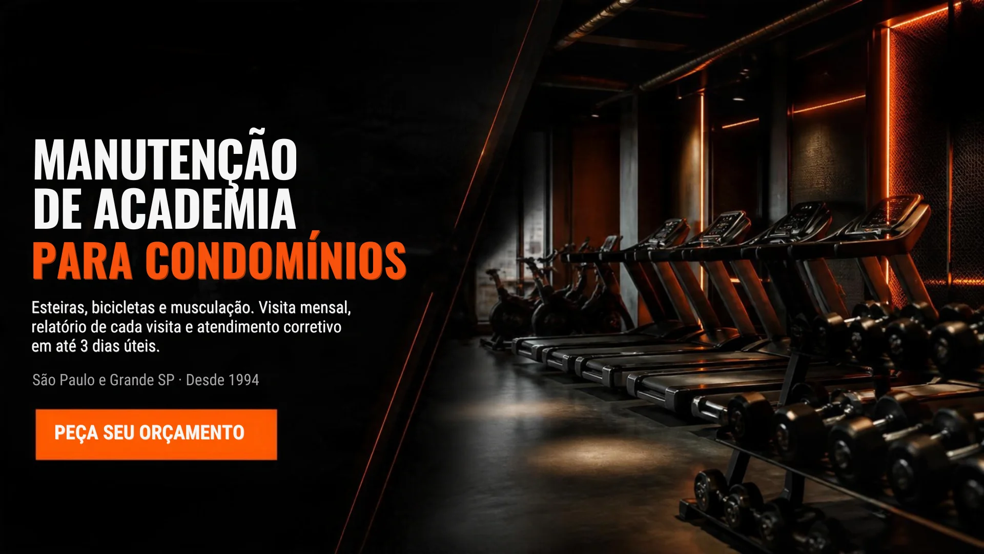 Manutenção de academia para condomínios em São Paulo e Grande SP – Body Center