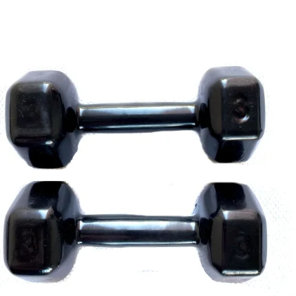 Par De Halteres De Vinil 3kg Voeil